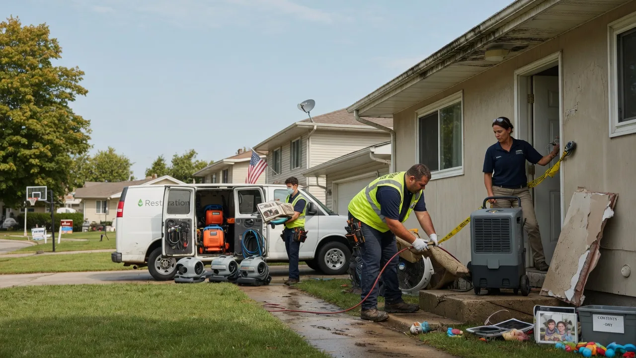 Water Damage Restoration in Fayetteville, AR near me